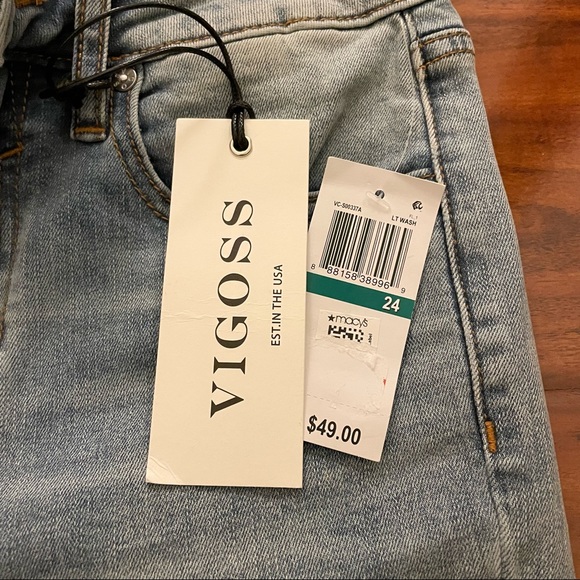 NWT _High waisted High Rise Bermuda .Size 24 - Picture 3 of 9